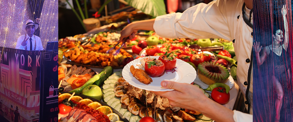 1920 catering en decor